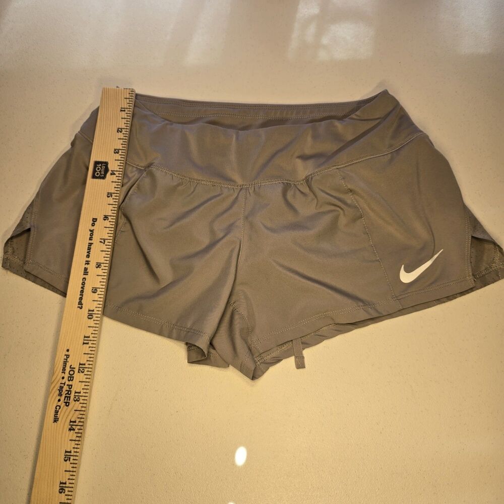 Nike Women's Dri-Fit Athletic Running Gray Shorts Size S